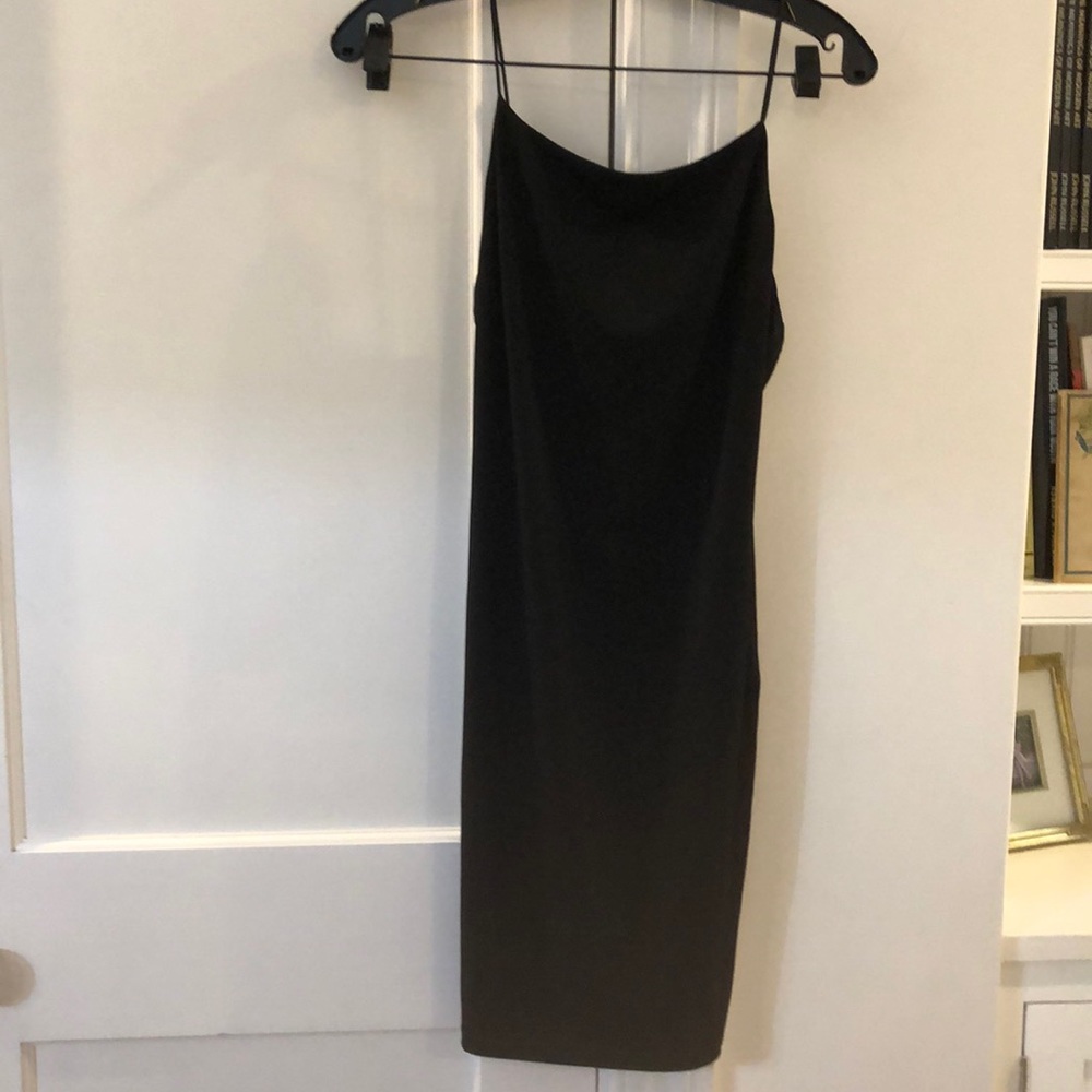 New with tags - Bloomingdale’s Aqua slinky LBD